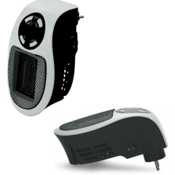 Mini Termoventilatore Stufa Elettrico 500 W Con Timer Da Parete 2 Velocità características