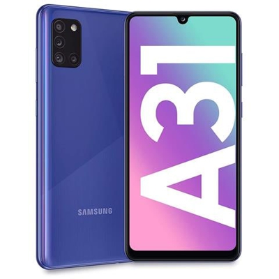 Galaxy A31 Blu 64 GB Dual Sim Display 6.4'' Full HD+ Slot Micro SD Fotocamera 48 Mpx Android Tim Italia