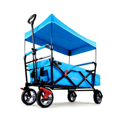 Carrello Pieghevole da giardino FX-CT500 anti UV parasole BLU - Fuxtec en oferta