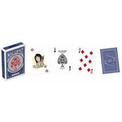 Lgvshopping - Dal Negro Magic Byke Blu Regular Index Merchandising Ufficiale Carte Poker precio