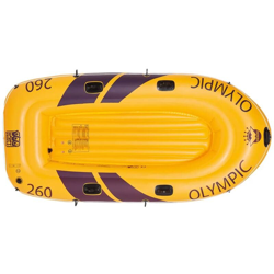 Gommone Gonfiabile Olympic 260 per 3 Persone - Giallo - Happy People características