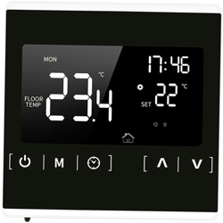 Touch screen termostato potere di riscaldare bianco AC85-250V MH1822D precio