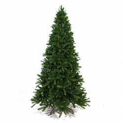 Albero di Natale Vermont 240 cm Silicone e PVC Abete Natalizio Artificiale 50478 características