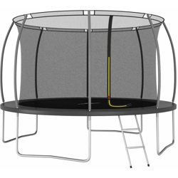 vidaXL Set Trampolino Rotondo 366x80 cm 150 kg características