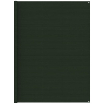 Tappeto da Tenda 250x350 cm Verde Scuro - Vidaxl