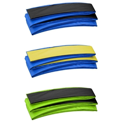 Copertura Bordo di Protezione | Copri Molle per Trampolino Elastico Rettangolare Upper Bounce 427 x 244 cm | Blu Nero