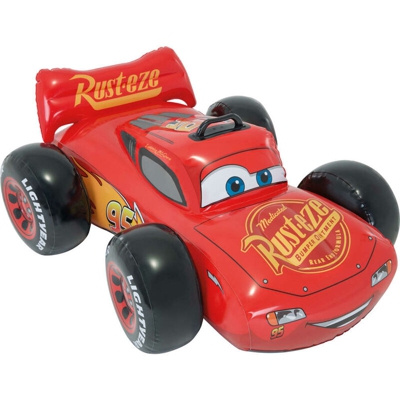 Auto Galleggiante Cavalcabile Cars Ride-on Rosso 84x109x41 cm - Rosso - Intex