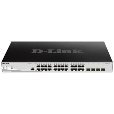 Switch DGS 1210-28MP / ME 24 Porte 10/100/1000 (PoE+) 4 Slot Modulo SFP Gestito L2