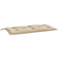 Cuscino per Panca da Giardino Beige 100x50x7 cm in Tessuto - Beige - Vidaxl precio