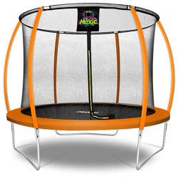 Trampolino Elastico a Zucca da Giardino ed Esterno con Rete di Sicurezza | 305 cm | Arancione - Moxie en oferta