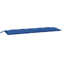 vidaXL Cuscino per Panca da Giardino Blu 180x50x7 cm in Tessuto - Blu en oferta