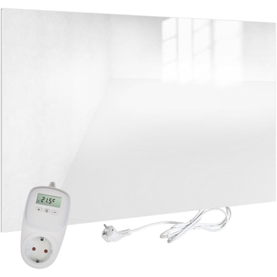 VIESTA H450-GW Termoconvettore a raggi infrarossi 450 watt, bianco, con termostato VIESTA TH10