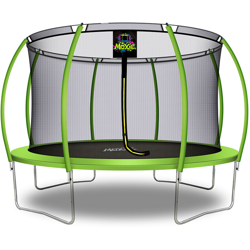 Trampolino Elastico a Zucca da Giardino ed Esterno con Rete di Sicurezza | 366 cm | Verde Mela - Moxie características