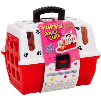 Lgvshopping - Playset Veterinario Cesta Con Cane Peluche e Accessori Dottore Cani per Bambini