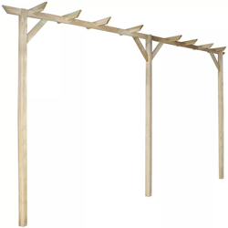 Pergolato da Giardino 400x40x205 cm in Legno precio