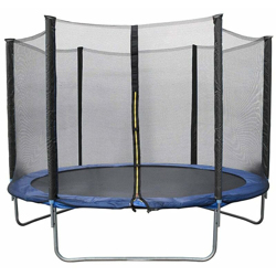 Trampolino da Giardino per Bambini, Trampolino Elastico con Rete di Sicurezza, Diametro 183 cm, Rete di Protezione, Corda per Bungee precio