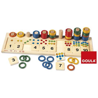 Gioco Educativo Anelli Colorati