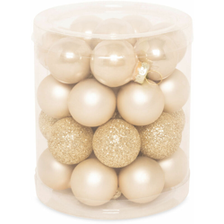 Palline per albero di Natale, set da 32 pz, oro características