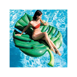 Materassino Isola Gonfiabile Stampa Foglia Pvc Mare Piscina 213 X 142 Cm características