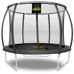 Trampolino Elastico a Zucca da Giardino ed Esterno con Rete di Sicurezza | 305 cm | Antracite - Moxie precio