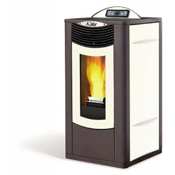 Kalor - Termostufa a pellet riscaldamento acqua Alessia da 14,79 kw > Bianco en oferta