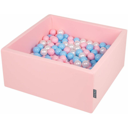 90X40cm/200 Palline ? 7CM Quadrato Piscina Di Palline Colorate Per Bambini Fabbricato In EU, Rosa:Azzurro/Rosa Ch/Perla - rosa:azzurro/rosa ch/perla en oferta