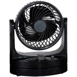 Mini Ventilatore Portatile Auto 15cm 12V 2 Velocita Osciallazione con Adesivo precio