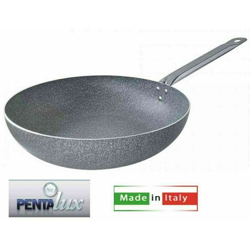 Padella Saltapasta Dm.36 Alta Cm.9 Antiaderente 1 Manico Inox Stone Line Topshop en oferta