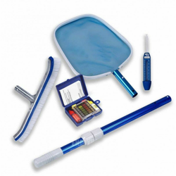 San Marco - Kit di pulizia per piscine completo di kit analisi acqua precio