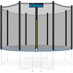 Rete di Sicurezza per Trampolino con Ø 244cm 305cm 366cm 427cm | Rete di Ricambio per Trampolino da Giardino (305 cm (8 pali)) - Kiduku en oferta