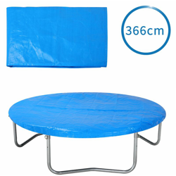 Monzana - Telo di Copertura per Trampolino diametro 183 - 244 - 305 - 366 - 427cm 366cm - Blu características