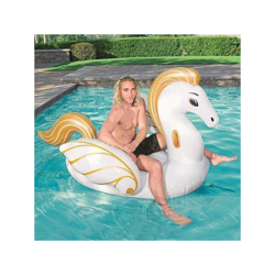 Cavallo Fashion Pegaso Cavalcabile Gigante 231 X 150 Cm Unicorno Bianco características