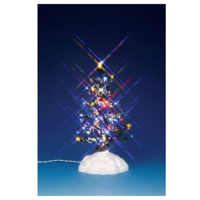 Lighted Pine Tree, Multi, Medium, B/O (4.5V)