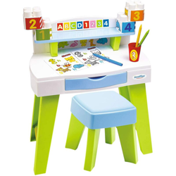 Lgvshopping - Ecoiffier Maxi Abrick Primo Banco Scuola Bambini Con Mattoncini Educativi precio