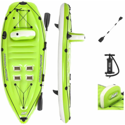 Set Kayak Hydro-Force Koracle 270x100 cm Individuale con Remo e Pompa - Bestway características