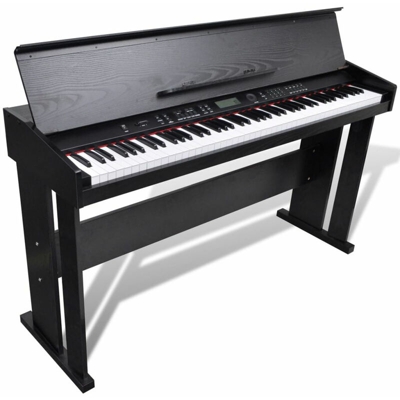 Asupermall - Pianoforte Classico Digitale Elettronico con 88 Tasti e Leggio