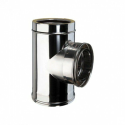 Smmo - Raccordo a T 90° coibentato in acciaio inox dm 80 mm en oferta