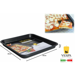 Teglia Pizza Quadra Cm.30X30Xh3 en oferta