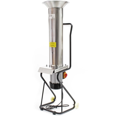 Trituratore per frutta 1100W 1,5CV 2800 giri/min. Macinatore frutta acciaio inox 1000kg/h