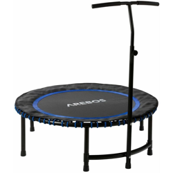 Trampolino per Esercizi Mini Tappeto Elastico Rotondo Blu Maglia PP 120kg - Arebos características