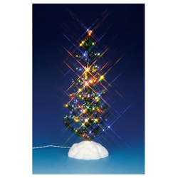 Lighted Pine Tree, Multi, Large, B/O (4.5V) características