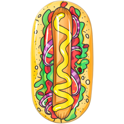 Colchoneta Hinchable Hot Dog 190x109 cm - 43248 - Bestway precio