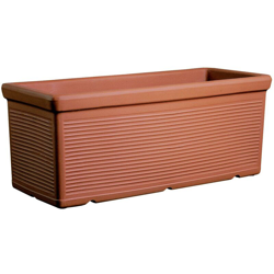 Cassetta Resina Millerighe cm. 80 Terracotta en oferta