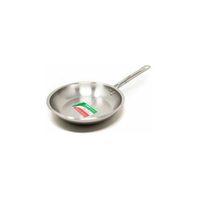 Padella con un manico in acciaio inox Tender Cm.28