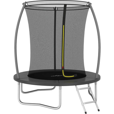 vidaXL Set Trampolino Rotondo 183x52 cm 80 kg