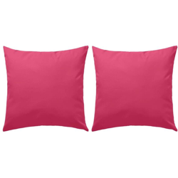 vidaXL Cuscini da Esterno 2 pz 45x45 cm Rosa - Rosa precio