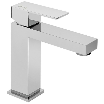 Miscelatore lavabo squadrato serie Italia con piletta automatica inclusa