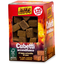 125 cubetti accendifuoco en oferta