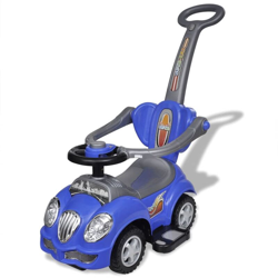 vidaXL Macchina Cavalcabile a Spinta per Bambini Blu - Blu en oferta