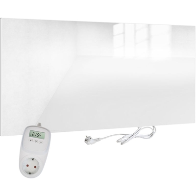 VIESTA H580-GW Termoconvettore a raggi infrarossi 580 watt, Bianco, con termostato VIESTA TH10